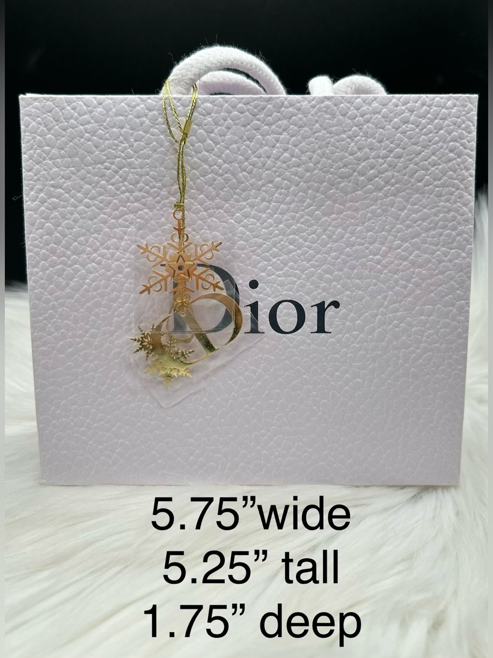 DIOR or other Luxe GIFT BAGS, choose (1) - Picture 4 of 15
